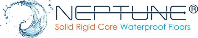 A blue and orange logo with a blue and orange background.